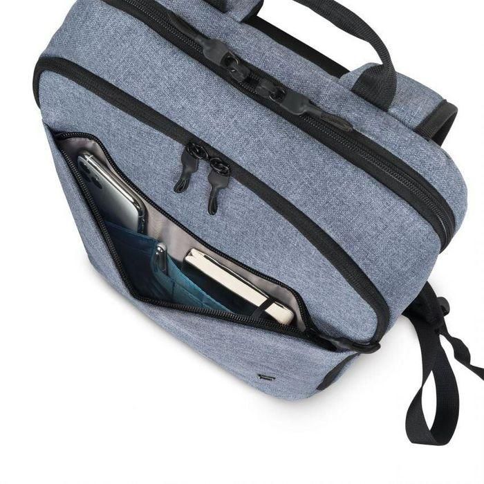 Dicota Mochila para Portátil Slim Eco MOTION PET Reciclado 13-15.6" Azul Denim, Protección HDF, Resistente al Agua 5 Dicota Mochila para Portátil Slim Eco MOTION PET Reciclado 13-15.6" Azul Denim, Protección HDF, Resistente al Agua 5