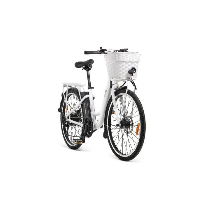 YOUIN YOURIDE Paris - PASEO - RUEDA 26” - BAT. INTEGRADA Y EXTRAIBLE - BLANCA 1