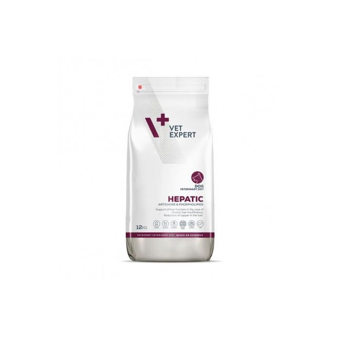 Hepatic Dog 12 kg - Alimento para perros con soporte hepático, alcachofa y fosfolípidos Hepatic Dog 12 kg - Alimento para perros con soporte hepático, alcachofa y fosfolípidos