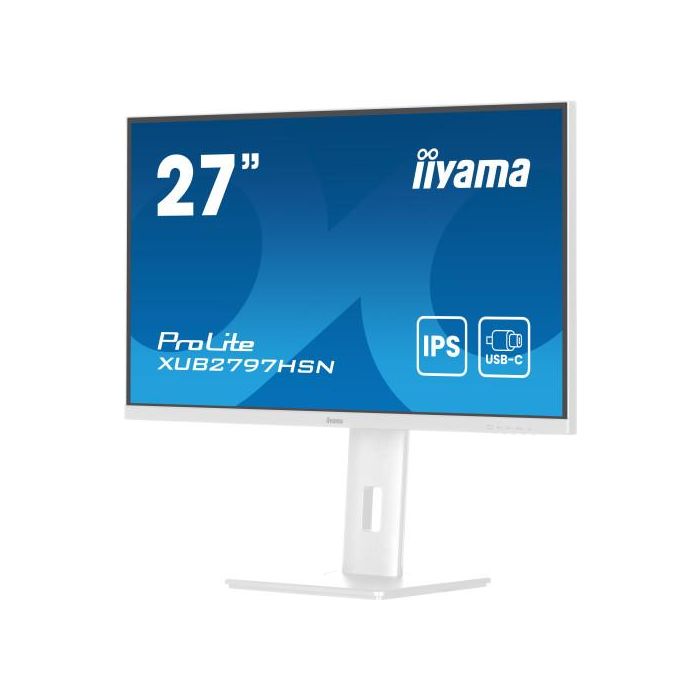 iiyama ProLite XUB2797HSN-W2 pantalla para PC 68,6 cm (27") 1920 x 1080 Pixeles Full HD LED Blanco 6