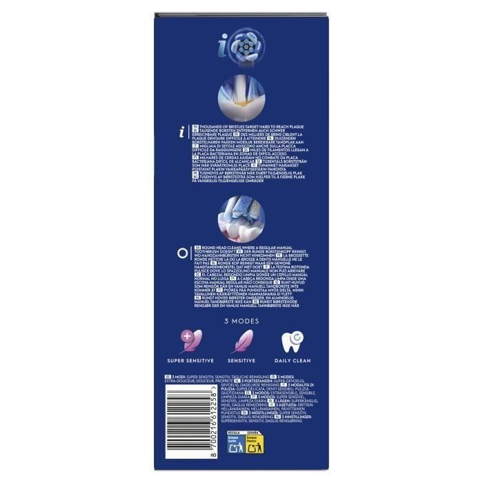 Cepillo de dientes eléctrico - ORAL B - Serie iO2 - Verde bosque + Estuche de viaje 5 Cepillo de dientes eléctrico - ORAL B - Serie iO2 - Verde bosque + Estuche de viaje 5
