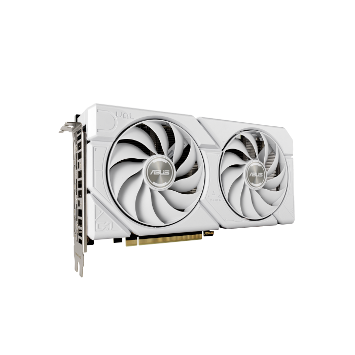 ASUS Dual -RTX4070S-O12G-EVO-WHITE NVIDIA GeForce RTX 4070 SUPER 12 GB GDDR6X 7