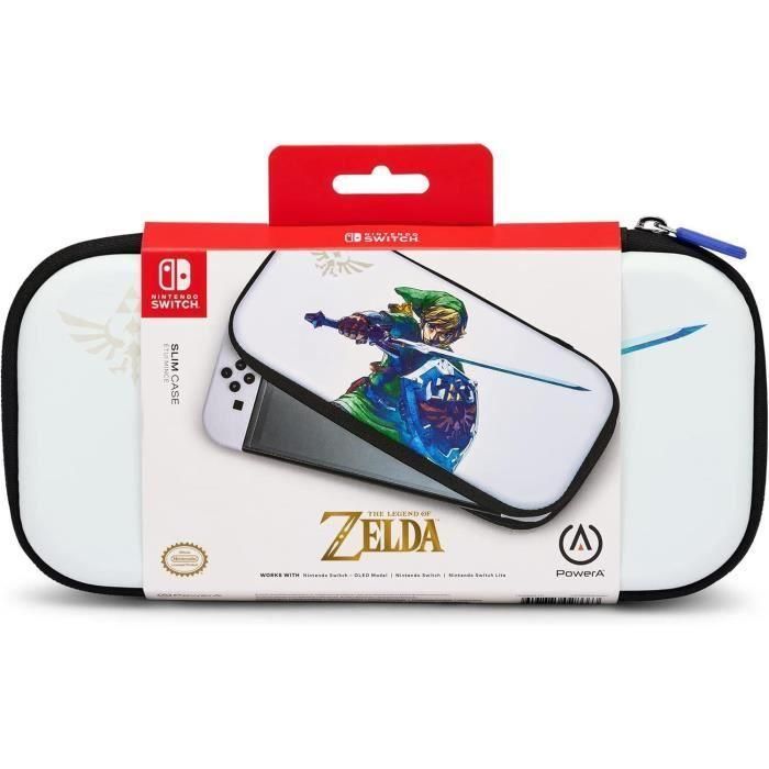 Power A 1526550-01 Estuche Protector Compacto para Nintendo Switch OLED, Switch y Switch Lite - Inspirado en Legend of Zelda