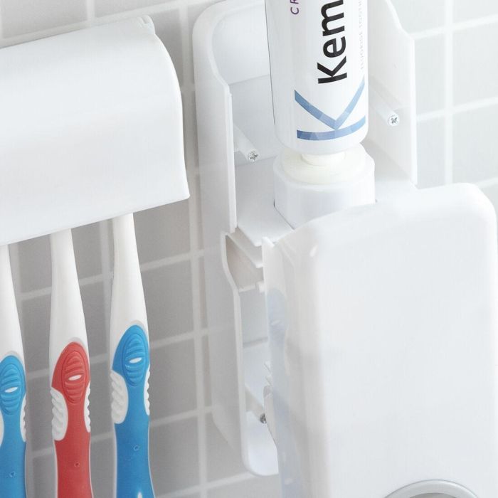 Dispensador de Pasta Dental con Soporte para Cepillos Diseeth InnovaGoods 6