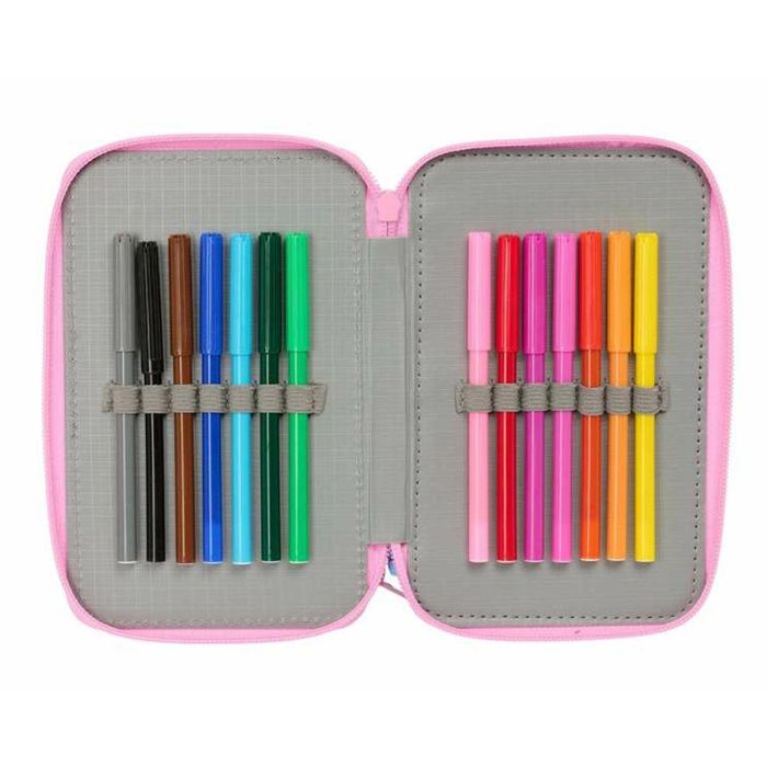 Safta Plumier Triple Stitch 37 piezas 12,5x19,5x5,5cm 1