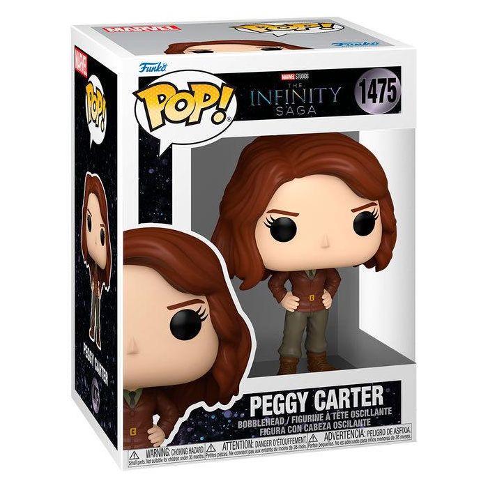 Figura POP Marvel Infinity Saga Peggy Carter 0 Figura POP Marvel Infinity Saga Peggy Carter 0