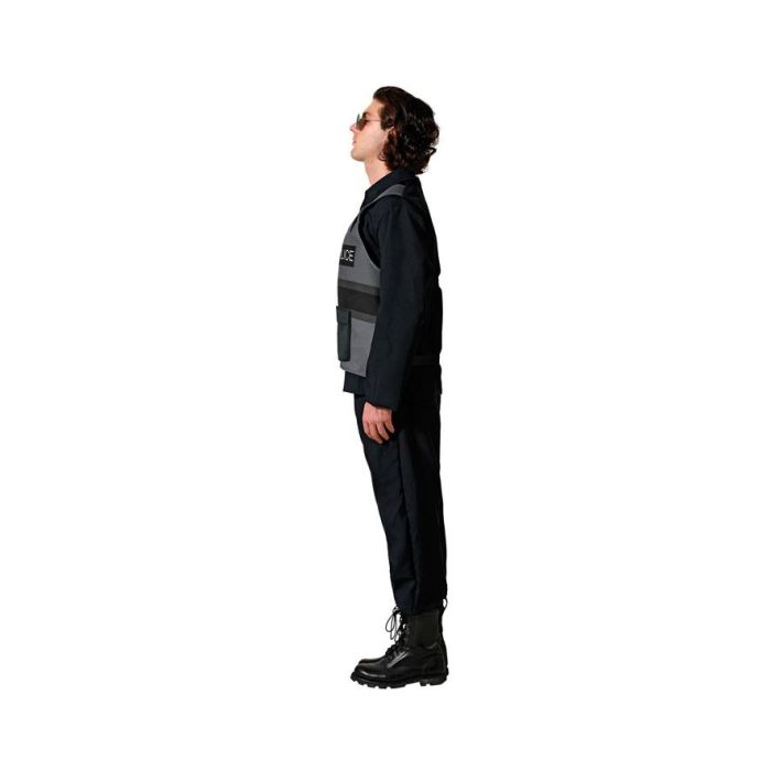 Disfraz Policia Mono Negro Hombre Adulto XL 1 Disfraz Policia Mono Negro Hombre Adulto XL 1