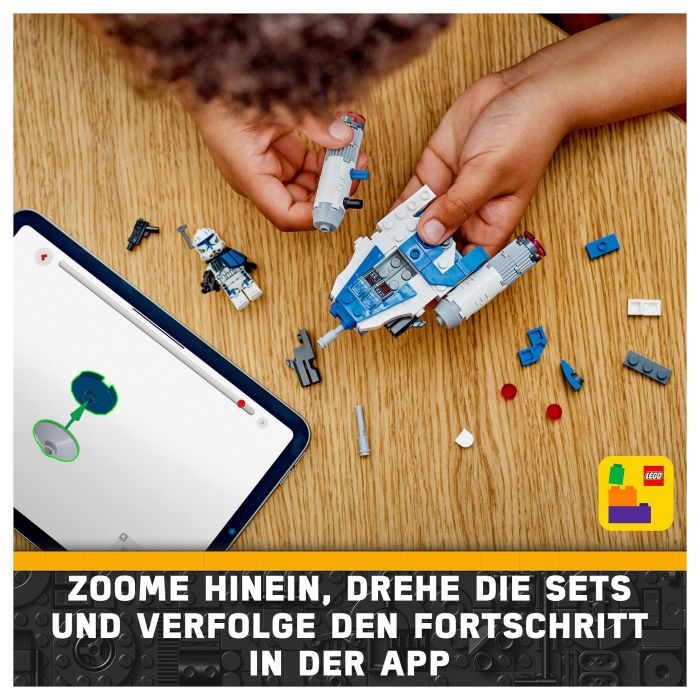 LEGO Star Wars Microfighter Ala-Y del Capitán Rex 75391