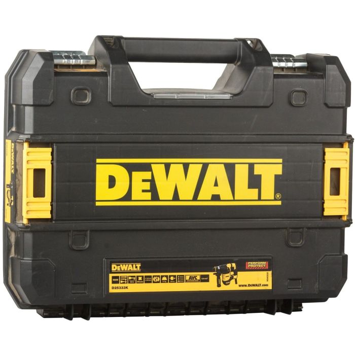 DEWALT D25333K-QS Martillo Combinado SDS-plus 30mm 950W, 3.5J con Cincelado y Perforación en Hormigón/Acero/Madera 17