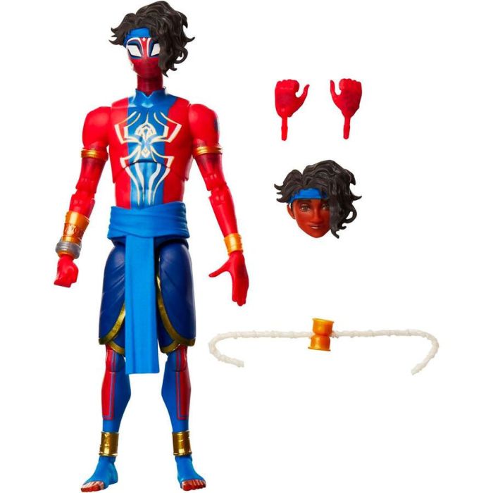 Hasbro F9172 Figura Articulada Pavitr Prabhakar Spider-Man India Marvel Legends Series Spider-Man: Across the Spider-Verse 15 cm con accesorios 1