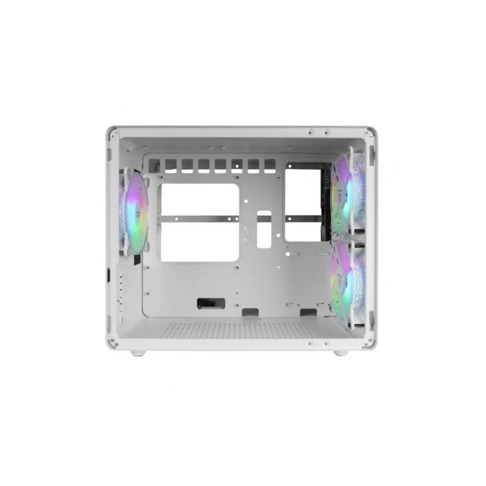 Mars Gaming MC400 Caja Gaming Micro-ATX Mini-ITX Blanca con Ventana Cristal Templado 3