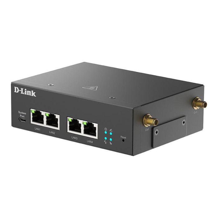 D-Link DWM-314-G Módem Router 5G Multi-Connect, 4x Gigabit LAN, VPN OpenVPN/WireGuard, Negro