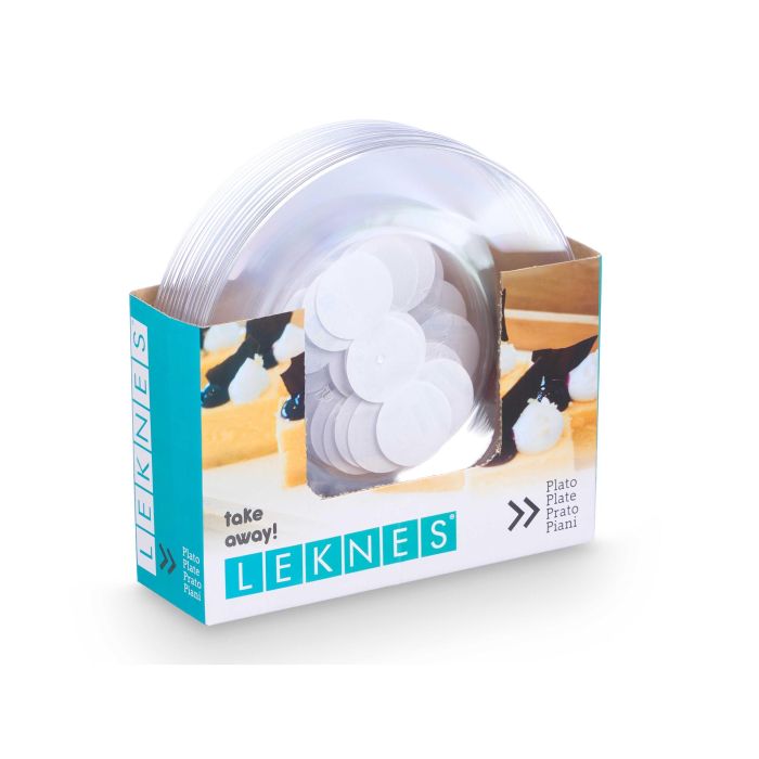 Plato Redondo Pequeño Transparente 20,5Cm Diam Leknes (48 Unidades) 1 Plato Redondo Pequeño Transparente 20,5Cm Diam Leknes (48 Unidades) 1