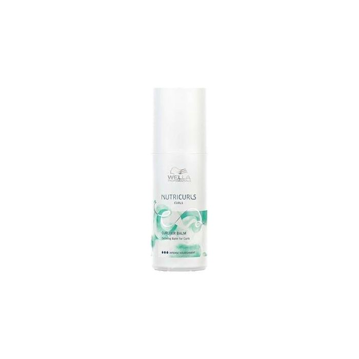 Wella Nutricurls Curlixir Balm Curls 150ml - Bálsamo nutritivo sin aclarado para rizos, fijación suave y definición