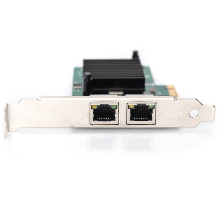 Digitus Tarjeta de Red 2-Port Gigabit Ethernet PCI Express Dual, Interna, Alámbrica, PCIe, 1000 Mbit/s 1