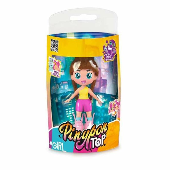 Figura pinypon top girls. tiene doble cara con tatuajes 11 cm. - modelos surtidos 9 Figura pinypon top girls. tiene doble cara con tatuajes 11 cm. - modelos surtidos 9