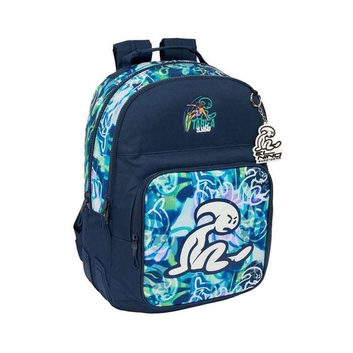 Mochila Escolar El Niño Kook Azul marino 32 x 42 x 15 cm 0 Mochila Escolar El Niño Kook Azul marino 32 x 42 x 15 cm 0