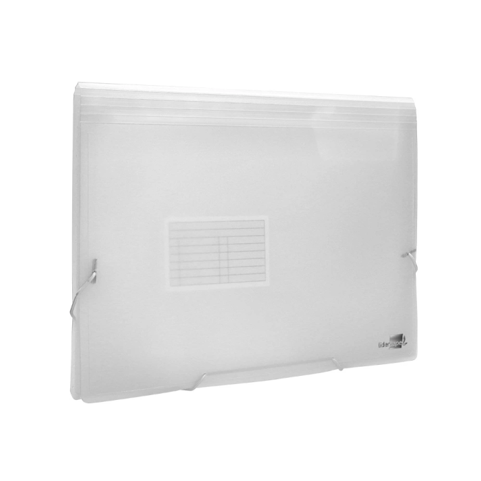 Liderpapel 32114 Carpeta Clasificadora Fuelle Polipropileno DIN A4 Incolora 13 Departamentos 2 Liderpapel 32114 Carpeta Clasificadora Fuelle Polipropileno DIN A4 Incolora 13 Departamentos 2