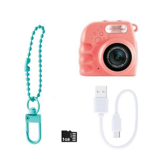 Canal Toys Photo Creator Mini Cam' Cámara digital de fotos y vídeos Instantánea - con llavero y tarjeta SD de 1 GB incluida CLK 06 1 Canal Toys Photo Creator Mini Cam' Cámara digital de fotos y vídeos Instantánea - con llavero y tarjeta SD de 1 GB incluida CLK 06 1