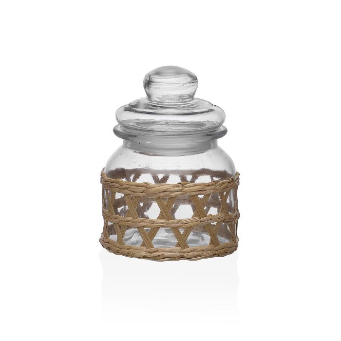 Bote Cristal Con Tapa 650Ml Versa 11X15CM (6 Unidades) Bote Cristal Con Tapa 650Ml Versa 11X15CM (6 Unidades)