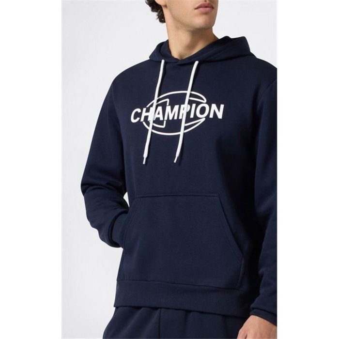 Sudadera con Capucha Hombre Champion Champion Graphic Shop Azul marino 2 Sudadera con Capucha Hombre Champion Champion Graphic Shop Azul marino 2