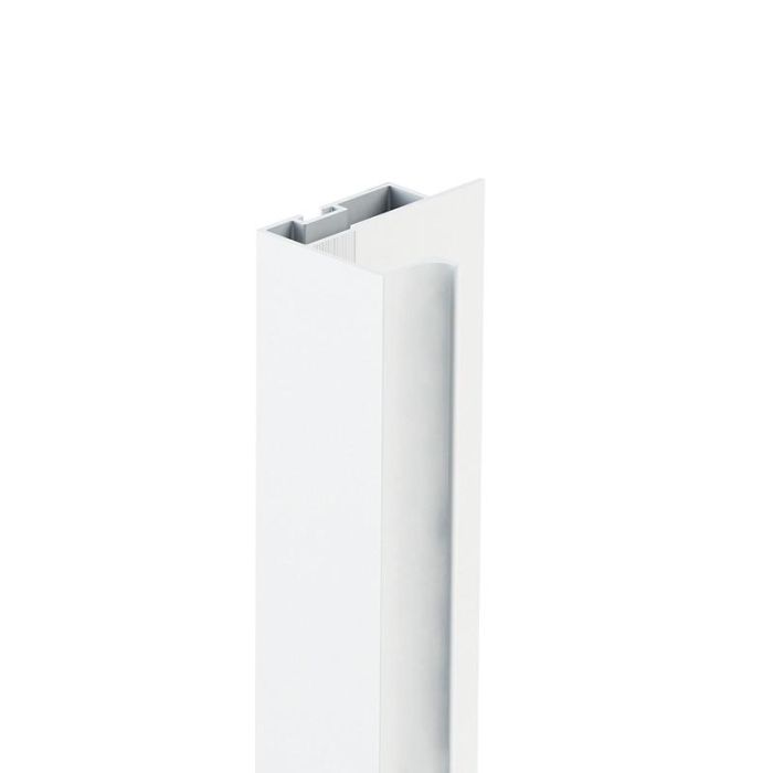 HERRAJES ALK 779.152 Perfil Tirador Vertical KA16 Negro Mate Aluminio 2,60M para Paneles 16mm (2 Unidades) 1