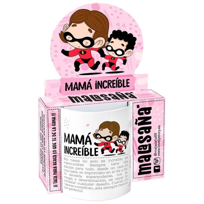 LOVELY STORY Taza Mamá Increíble 330ml Cerámica