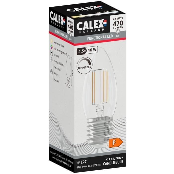 Bombilla LED Calex F 4,5 W (2700 K) 1