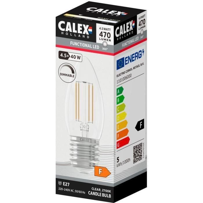 Bombilla LED Calex F 4,5 W (2700 K) 2