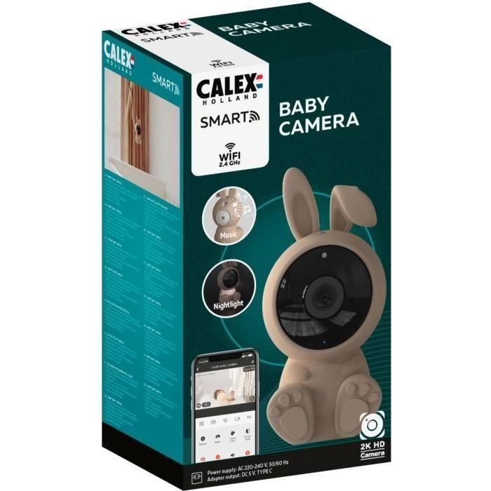 Videocámara de Vigilancia Calex Smart Baby Monitor 2