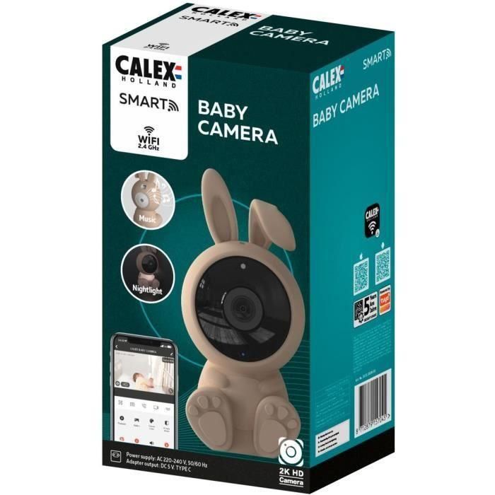 Videocámara de Vigilancia Calex Smart Baby Monitor 3