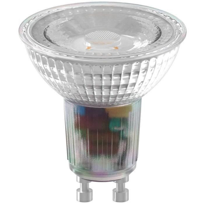 Bombilla reflectora LED - CALEX - GU10 - 4,9 W - 345 lm - 2700 K - Intensidad variable - Cromo