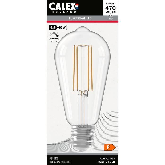 Bombilla LED Calex F 4,5 W (2700 K) 1