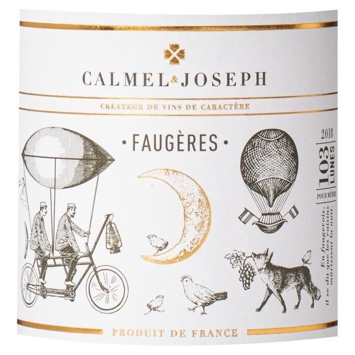 Calmel & Joseph 2020 Faugeres - Vino tinto de Languedoc 1