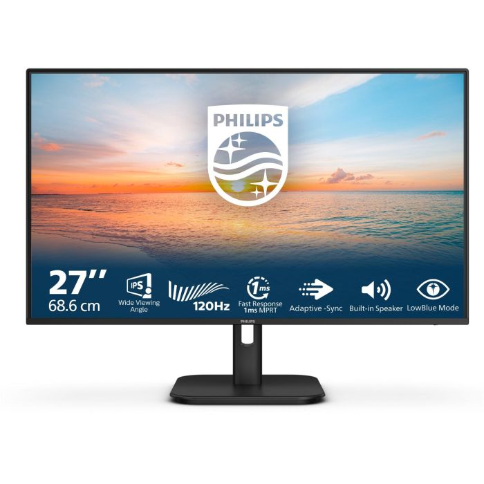 Philips 27E1N1200A Monitor 27 Pulgadas Full HD IPS 120Hz 4ms VGA HDMI DP Negro