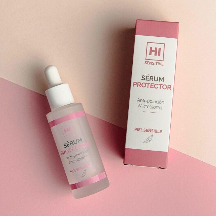 Hi Sensitive Sérum Protector Facial para Piel Sensible, Hidratante, Antioxidante y Protección Contaminación con Ácido Hialurónico 30 ml 1 Hi Sensitive Sérum Protector Facial para Piel Sensible, Hidratante, Antioxidante y Protección Contaminación con Ácido Hialurónico 30 ml 1