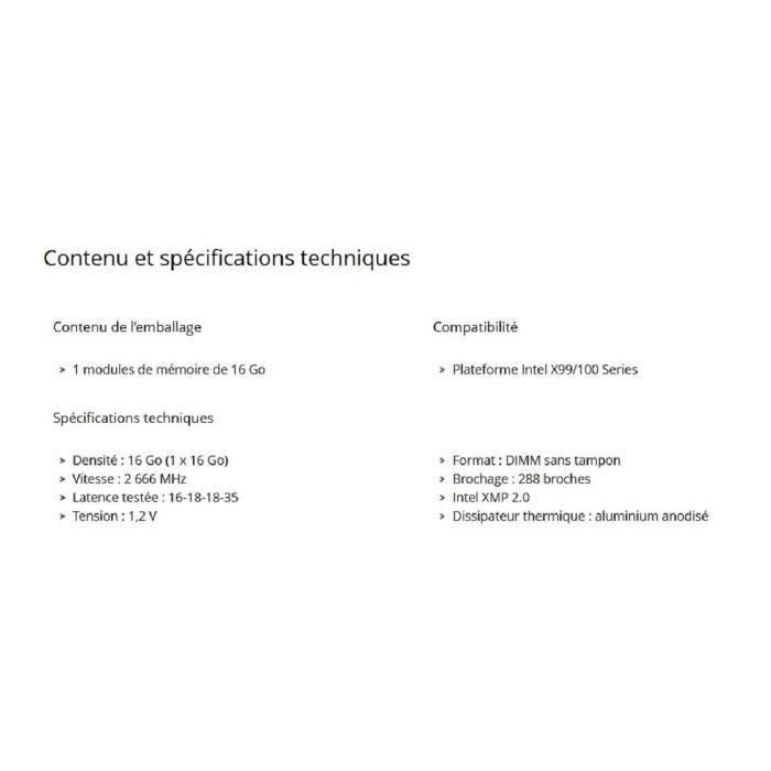 CORSARIO - CMK16GX4M1A2666C16 2