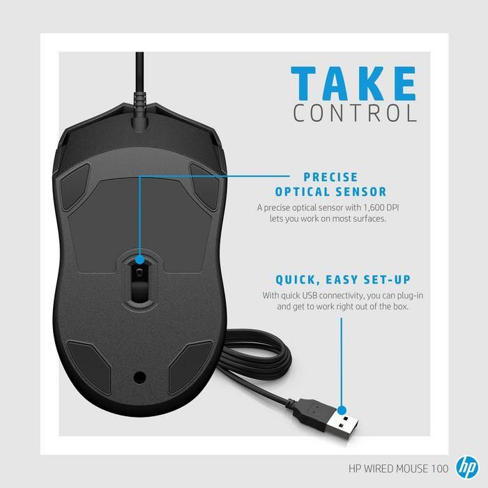 HP Wired Mouse 100 6 HP Wired Mouse 100 6