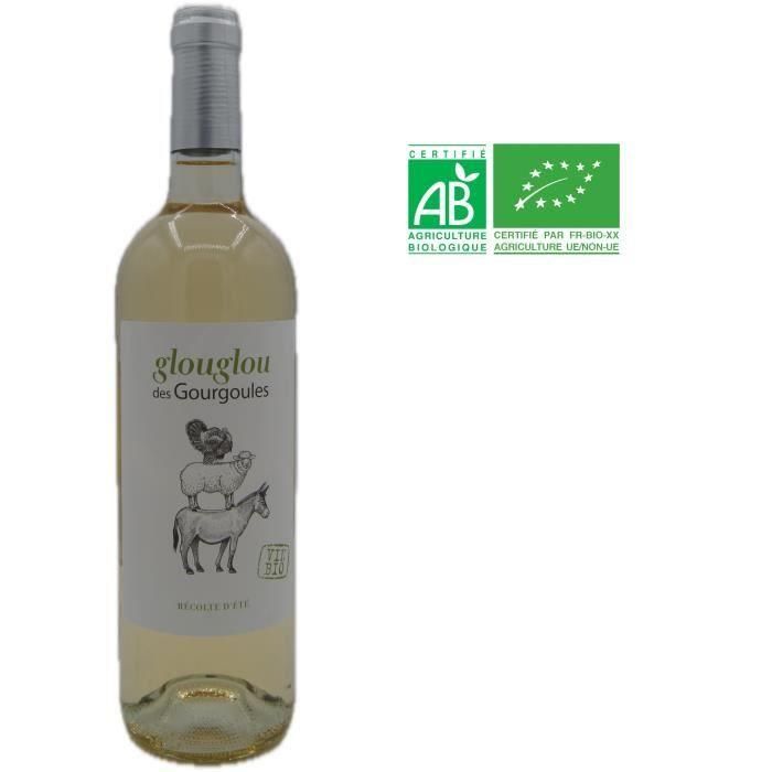 Château des Caraguilhes Cuvée Glouglou 2023 Pays d'Oc - Vino blanco de Languedoc-Rosellón - Ecológico