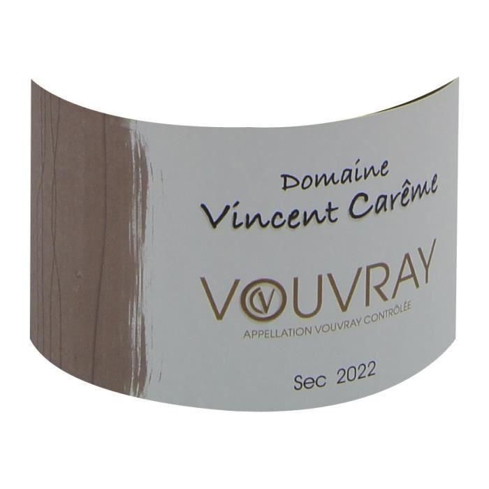 Domaine Vincent Careme 2022 Vouvray - Vino blanco del Loira - Ecológico 1