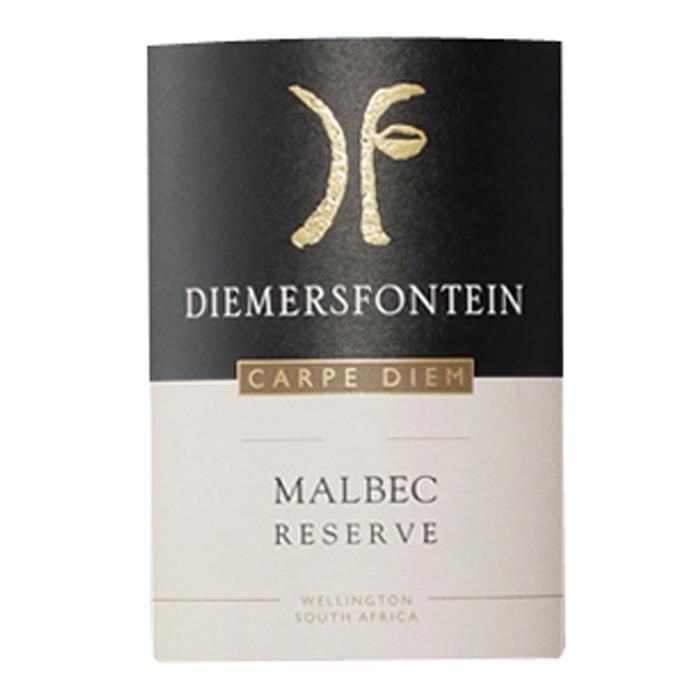 Diemersfontein Carpe Diem 2015 Malbec - Vino tinto de Sudáfrica 1