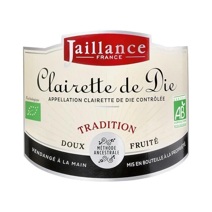 Jaillance Clairette de Die Tradition Bio - 75 cl 1