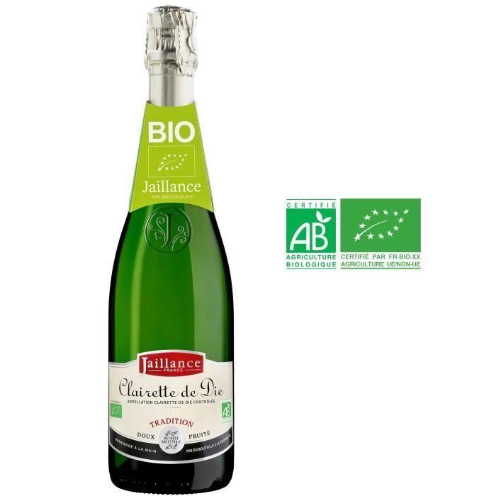 Jaillance Clairette de Die Tradition Bio - 75 cl