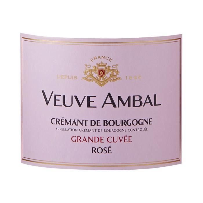 Veuve Ambal Grande Cuvée - Crémant de Bourgogne Rosé 1