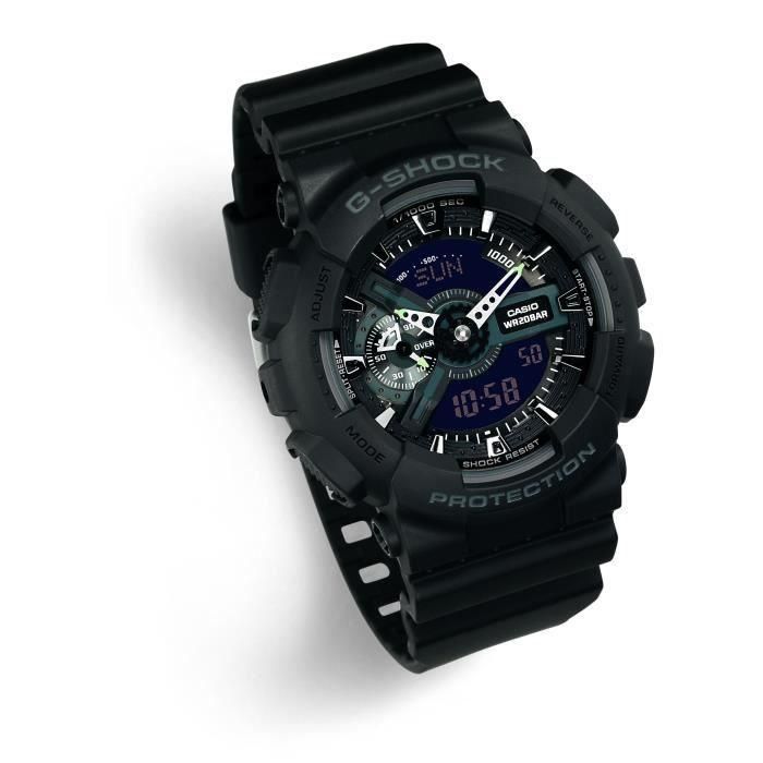 Reloj Hombre Casio G-Shock CLASSIC Negro Plateado (Ø 55 mm) 1