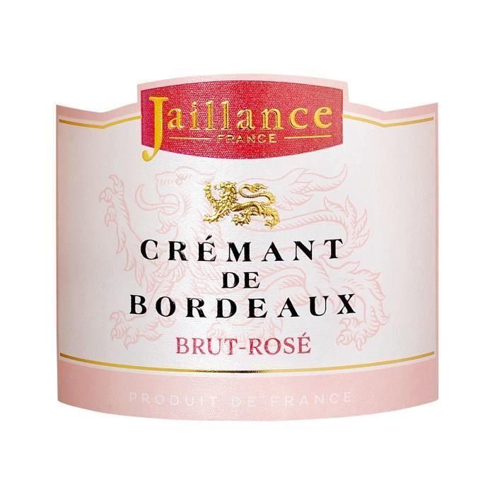 Crémant de Bordeaux Rosé Jaillance x1 1