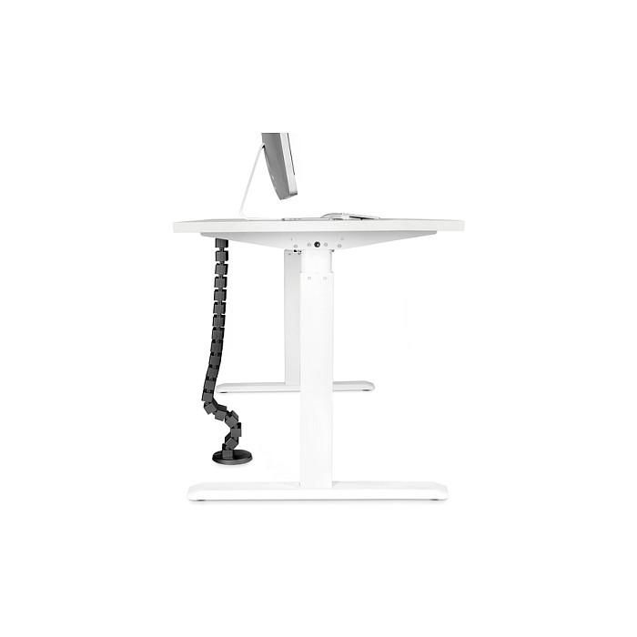 Digitus DA-90505 Bandeja Portacables Curva ABS y Metal Negra 130 m