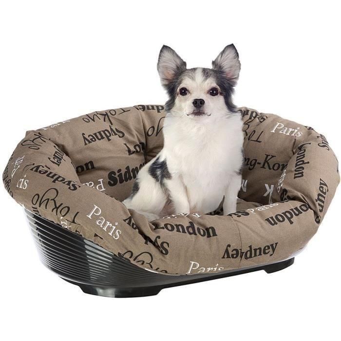 Ferplast FER8010690093772 Sofá Cama Cesta para Mascotas, Tamaño Pequeño, Ovalado, Color Celeste, con Cojín Separado 5 Ferplast FER8010690093772 Sofá Cama Cesta para Mascotas, Tamaño Pequeño, Ovalado, Color Celeste, con Cojín Separado 5