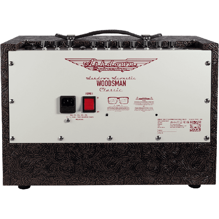 Amplificador Ashdown Woodsman Guitarra Acústica - 40W 4 Amplificador Ashdown Woodsman Guitarra Acústica - 40W 4