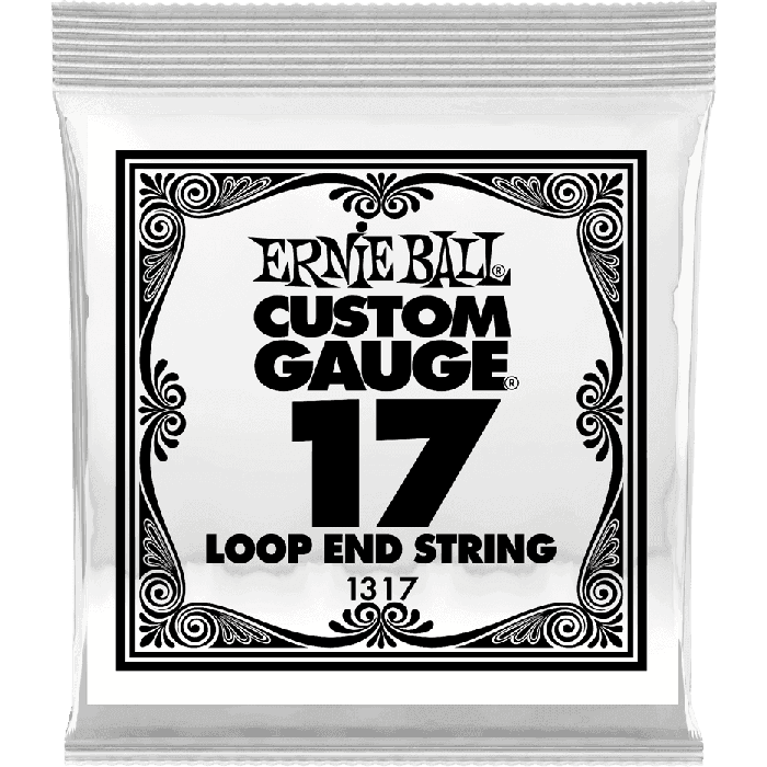 ERNIEBALL .017 Cuerda Individual de Mandolina/Banjo de Acero Inoxidable